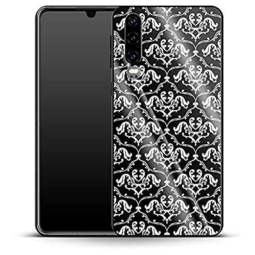 Luksusowe etui na telefon Black French Lillies Huawei P30