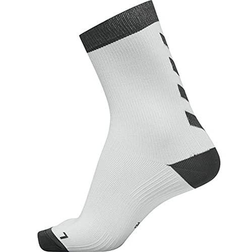 Hummel Element Indoor Sport Sock 2 skarpety uniseks biały Weiß/Asphalt 31W / 34L