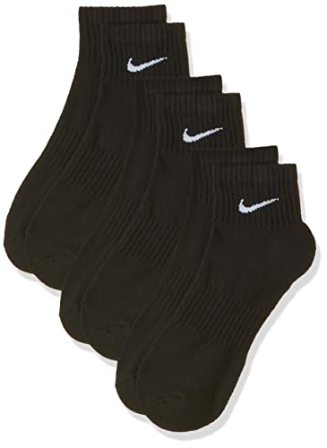 Nike Mężczyźni Everyday Cushion Ankle-sx7667 Skarpety, Czarny, Rozmiar S (34 - 38)