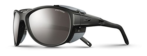 Julbo Exp*** 2.0 Spectron 4 Okulary przeciwsłoneczne, matt black/gray-brown flash silver 2021 Okulary alpinistyczne J4971214