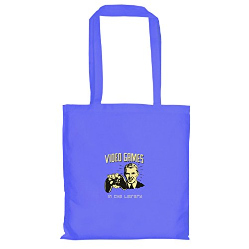 Texlab Unisex Adult VEND-157978 worek materiałowy, niebieski, 38 cm x 42 cm
