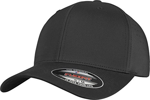 Flexfit Perforated Cap, czarny, S/M 6277P