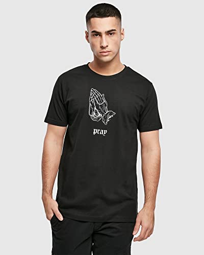 Mister Tee (misuq) męski Dark PRAY Tee T-Shirt, czarny, m MT632