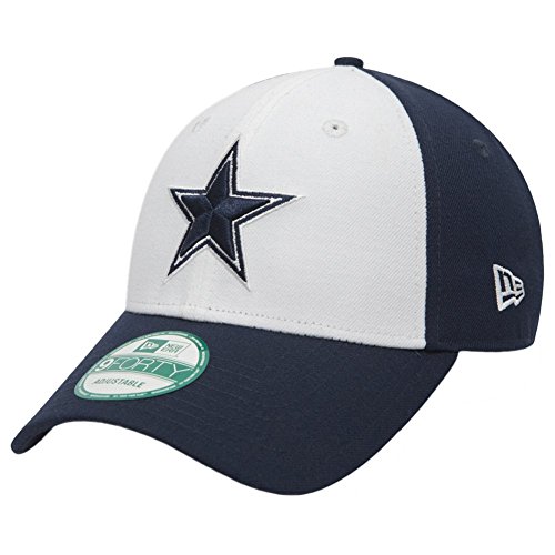 New Era The League 9Forty DALLAS COWBOYS regulowana czapka z daszkiem, biało-niebieska, niebieski, jeden rozmiar