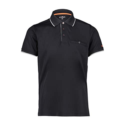 CMP Męska koszulka polo Quick-Drying z krótkim rękawem
