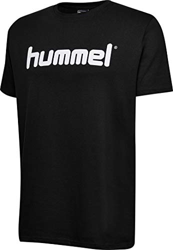 Hummel Hmlgo Cotton koszulka męska z logo czarny czarny X-L 203513-2001