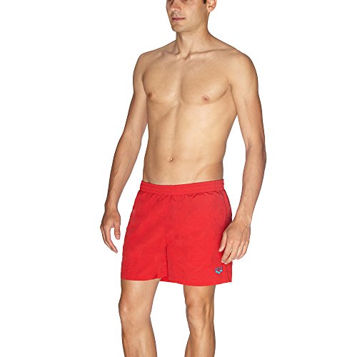 Arena Fundamentals Side szorty kąpielowe męskie, czerwony, XL 43628