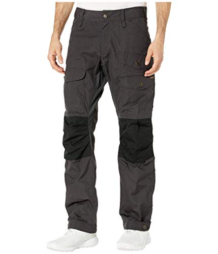 FJÄLLRÄVEN FJALLRAVEN Vidda Pro męskie spodnie z długimi nogawkami szary Dark Grey-black 48 81160