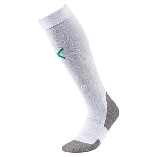 Puma Mężczyźni Team Liga Socks Core Skarpety, Biały / Szary (Puma White), Rozmiar 39 - 42