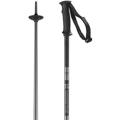 Salomon Arctic Alpine Poles, czarny, 125 L40559000