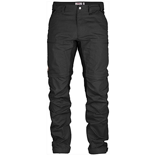 FJÄLLRÄVEN F81535 spodnie męskie czarny Ciemnoszary/czarny FR : S (Taille Fabricant : 46)