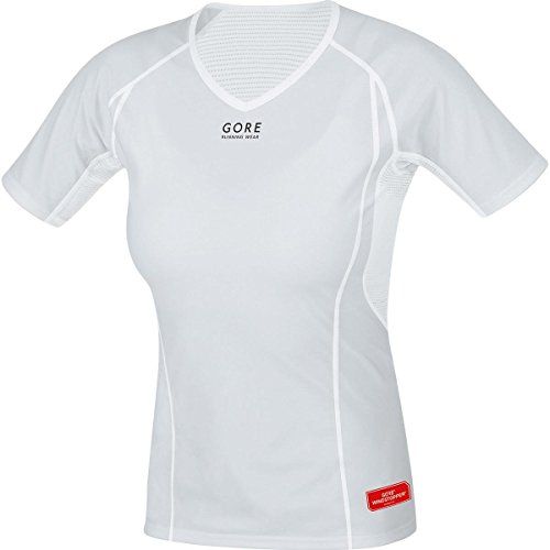 Gore Running Wear koszulka damska polowa koszulka z krótkim rękawem, Stretch, Gore WINDSTOPPER, Essential BL WS Lady, uweshw, szary, M UWESHW920108