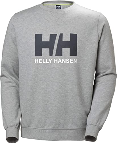 Helly Hansen Helly-Hansen damska bluza z logo HH Crew na co dzień sportowa, szary melange, 2 x duża 34000