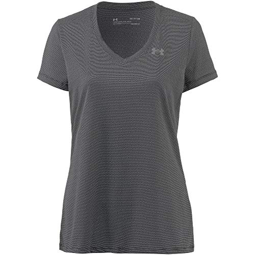 Under Armour Tech T-shirt damski z krótkim rękawem, czarny, xl 1321258-001