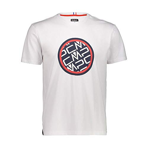 CMP T-shirt męski 30D8437, Bianco, 54