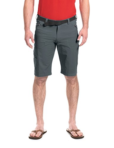 Maier Sports męski NIL Bermuda Shorts, szary, 66 130013