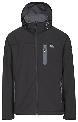 Trespass Mens Accelerator II Softshell, czarny, s MAJKSSM20007_BLKS