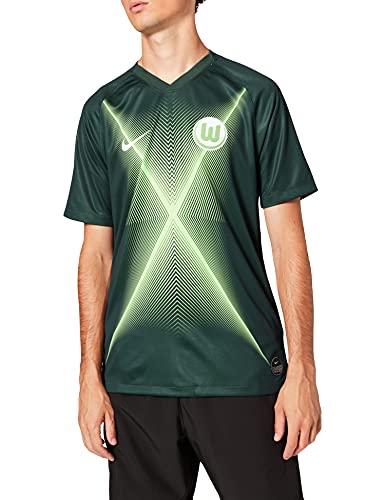 Nike Vflw M Nk Brt Stad Jsy Ss Hm Football T-shirt męski zielony Pro Green/Green Strike/White No Sponsor M