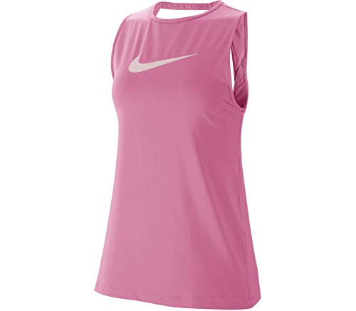 Nike damska koszulka w Np Tank Essential Swoosh purpurowy Magic Flamingo/Barely Rose X-S