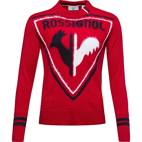 Rossignol Rossignol koszulka damska Hiver Knit, karminowa czerwień, S RLIWO12