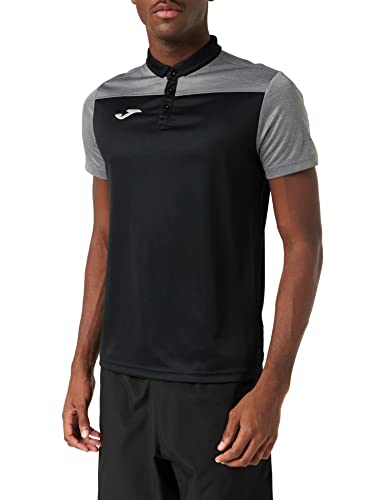 Joma Combi męska koszulka polo, rozmiar M czarny/szary 101371.111.M