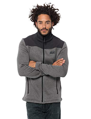 Jack Wolfskin Scandic kurtka męska, kolor: szary melanż , rozmiar: small