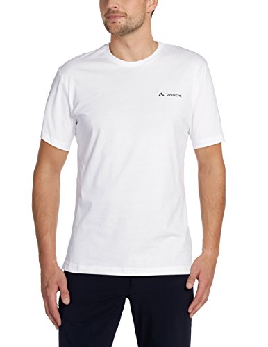 Vaude VAUDE męski T-shirt Brand, biały, L 050950015400_001_L