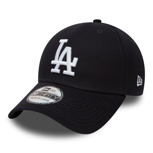 New Era MLB LA Dodgers 39Thirty rozciągliwa czapka Navy/White S-M
