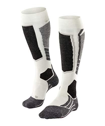 Falke Sk2 W Kh-16523 skarpety narciarskie damskie (1 szt.) biały Weiß (Off-White 2040) 41-42
