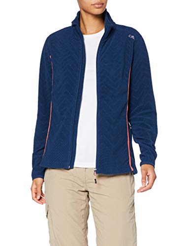 CMP damska kurtka polarowa z technologią ArticFleece i certyfikat Öko Tex Standard 30G9846 kurtka, niebieska, D46