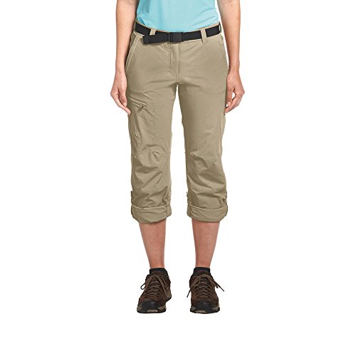 Maier Sports Damskie spodnie trekkingowe Lulaka beżowy Coriander 50 232001