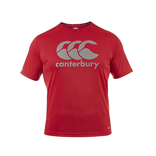 Canterbury vapodri Poly T-Shirt męski, czerwony, XL E546649-468-XL