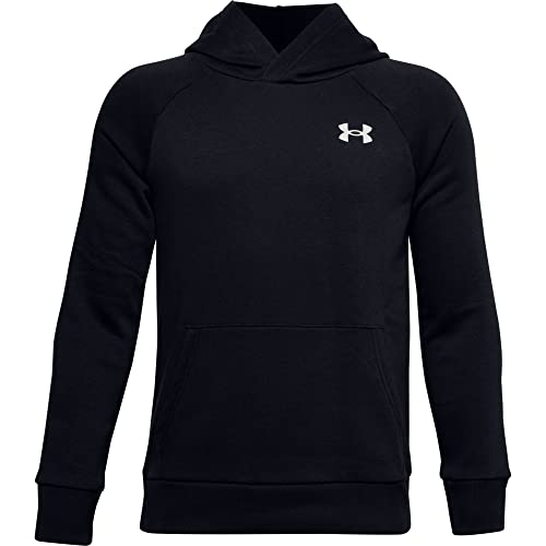 Under Armour Bluza UA RIVAL COTTON HOODIE-BLK - XS