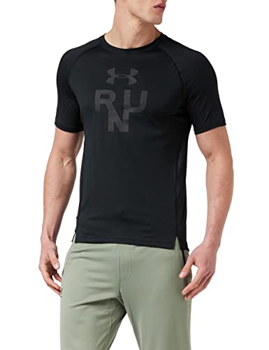 Under Armour UA QUALIFIER GLARE SHORTSLEEVE-BLK - XXL U_1342925-001_XXL