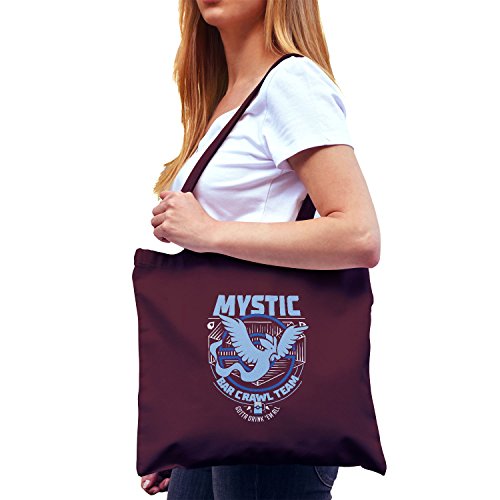 NERDO Unisex Adult VEND-37577 worek materiałowy, brązowy, 38 cm x 42 cm