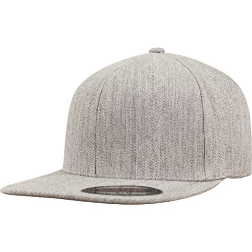 Flexfit Czapka Flat Visor szary wrzosowy S-M 6277FV