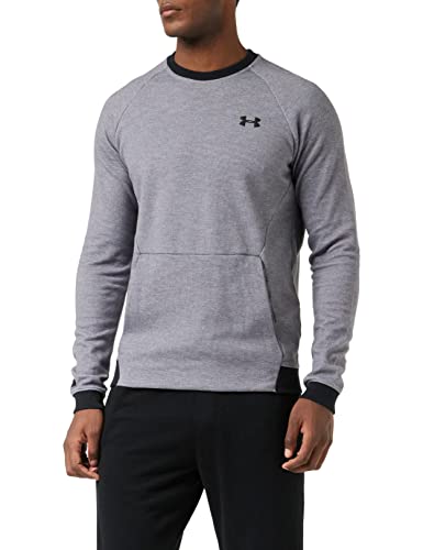 Under Armour męski niestoppable 2X dzianina załoga rozgrzewana góra, stal/czarny (035), duży