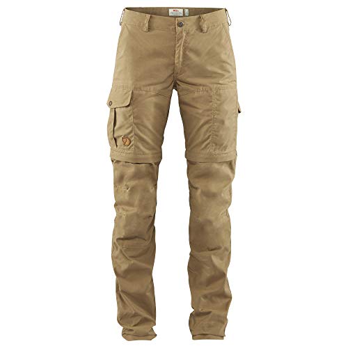 Fjallraven damskie spodnie sportowe Karla Pro Zip-off brązowy Dark Sand 40