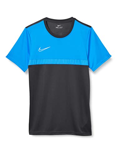 Nike M NK DRY ACD20 TOP SS T-shirt, antracyt/zdjęcie niebieski/biały, 2XL