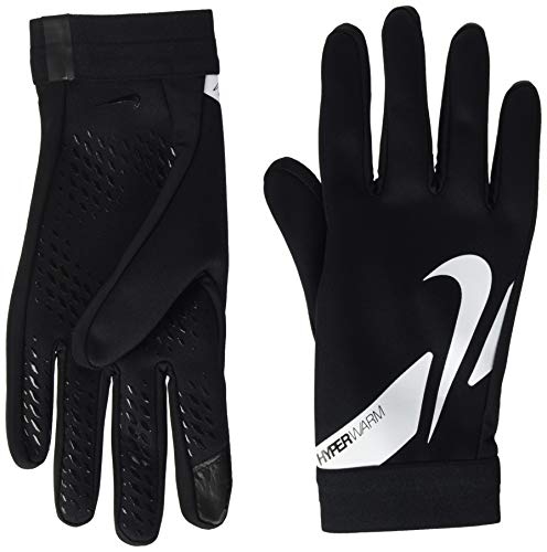 Nike, Nike Hyperwarm Academy, rękawice piłkarskie, czarne/białe, rozmiar S, dla dorosłych