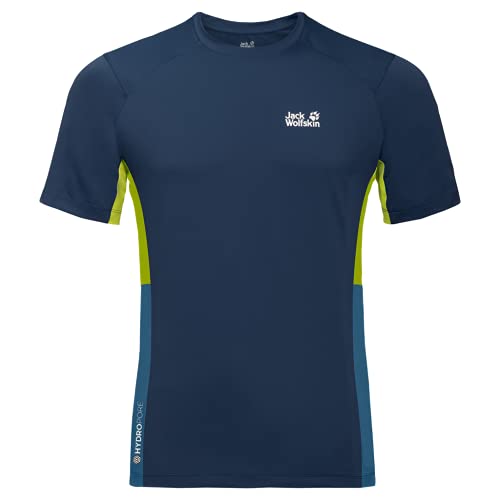 Jack Wolfskin Jack Wolfskin Męska koszulka wąska Dark Indigo S 1807351-411-Small