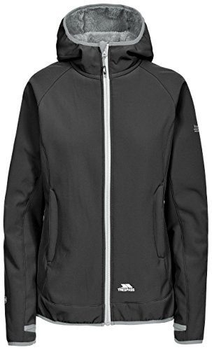 Trespass damskie imani kurtka softshell, czarny, xxs FAJKSSK20002_BLKXXS