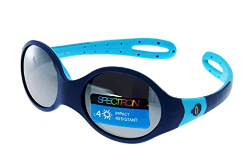 Julbo J5332332 dziecięce okulary przeciwsłoneczne, unisex, ciemnoniebieskie/turkusowe, 1-3 lata