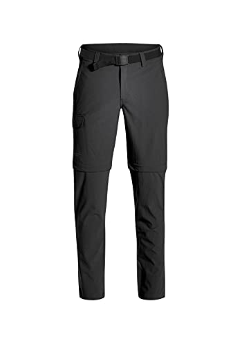 Maier Sports spodnie męskie Torid Slim Zip, czarny, 50 133023_900_50