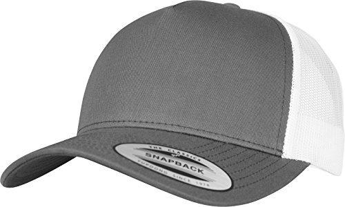 Flexfit Czapka unisex, Cha/Wht, jeden rozmiar