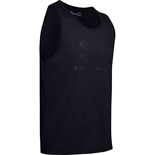 Under Armour Koszulka SPORTSTYLE LOGO TANK Czarna 1329589-001-01