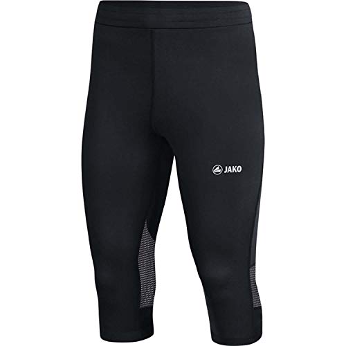 JAKO JAKO Run 2.0 Capri męskie spodnie typu Capri, czarne, XL 6726
