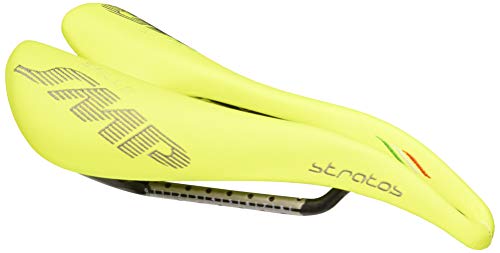 SMP Sella4bike Carbon Stratos rama bez generacji, neonowo-żółty, XS, S, M