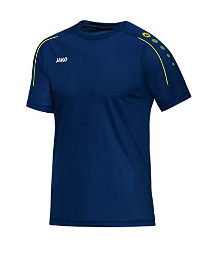 JAKO JAKO Classico T-shirt męski, nightblue/Citro, XXL 6150