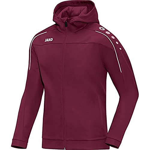 Jako Classico męska kurtka z kapturem, maroon, 3XL